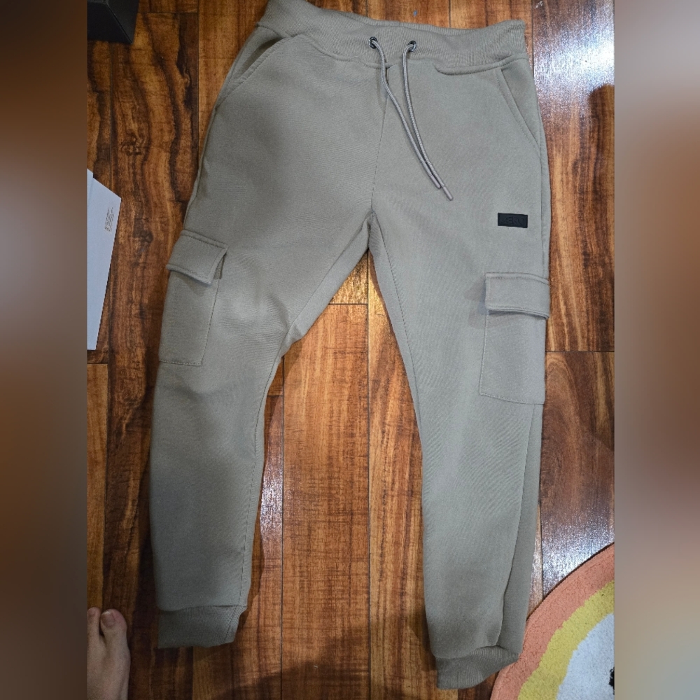 Men's Aeropostale Tan Cargo Jogger Pants Size Small